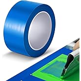 MotiMind 1 Roll Screen Printing Blocking Tape 2" x 36 yd Blue | Solvent Water Resistant for Graphics, Blocking Masking Screens, Strong Adhesive Secure Printing, High Visibility Blue