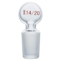 Adamas-Beta Glass Penny Head Glass Hollow Stopper