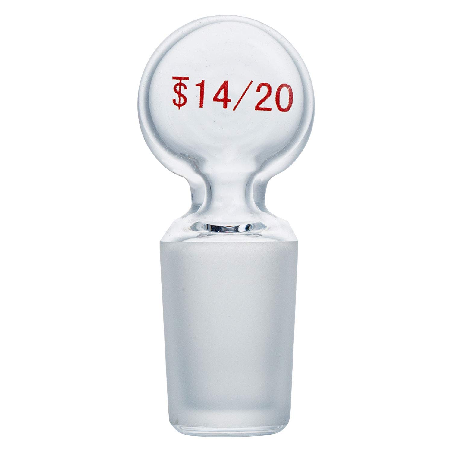 Adamas-Beta Glass Penny Head Glass Hollow Stopper