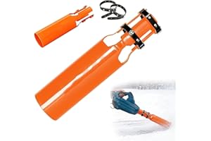 Leaf Blower Air Booster, Booster Blower Turbo Extension, Universal High-Flow Leaf Blower Air Up Booster Nozzle, for 2-4 Inch 