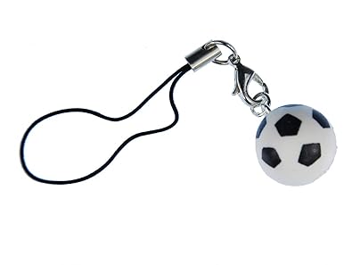 Miniblings balón de fútbol Handyanhänger Copa Mundial Handyschmuck ...