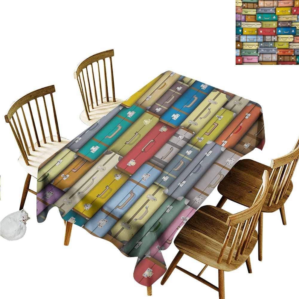 Xlcsomf Indoor and Outdoor Long Tablecloth Modern Protect Table