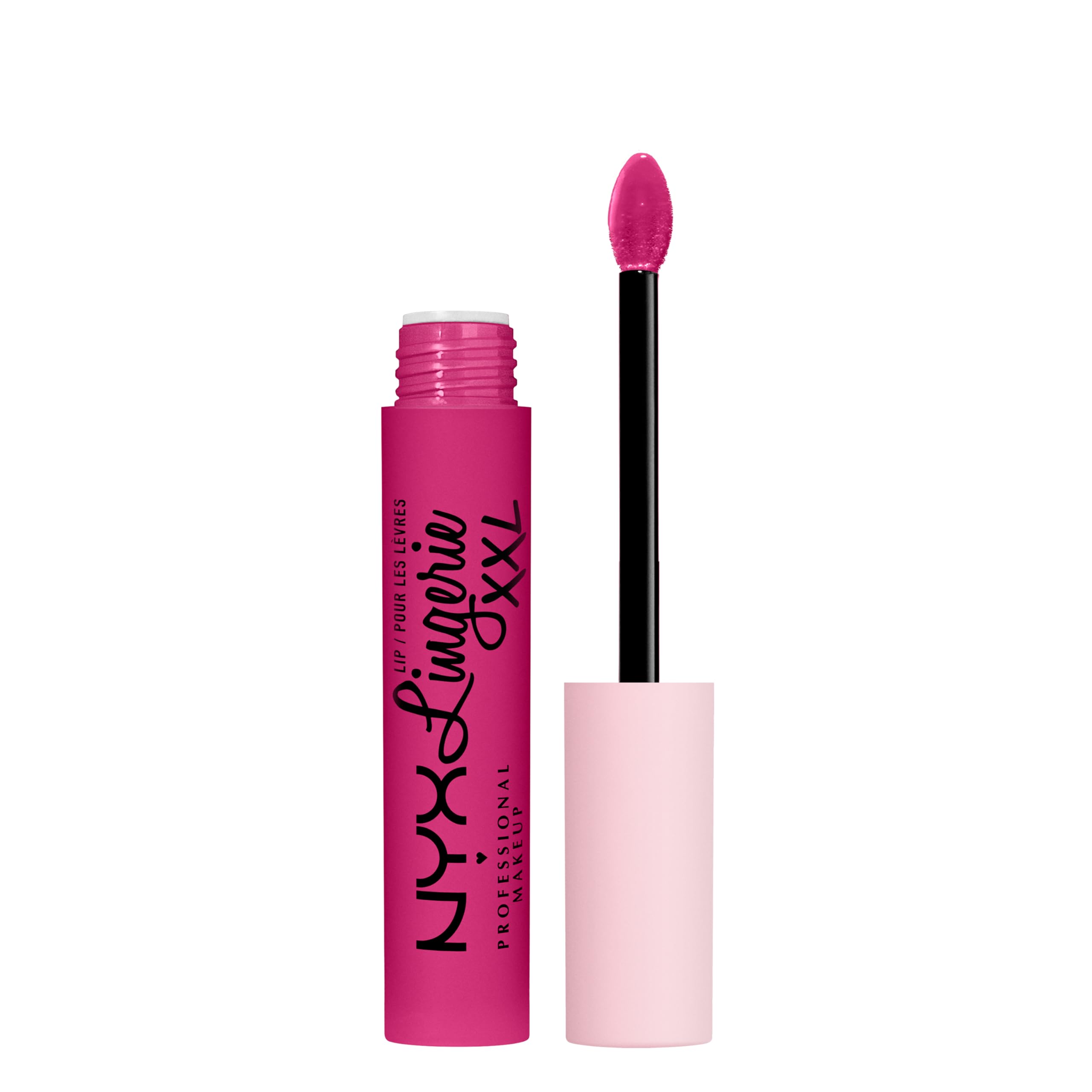 NYX Professional Makeup Lip Lingerie XXL, Long Lasting Matte Liquid Lipstick, Vegan Formula*, Pink Hit — image 1