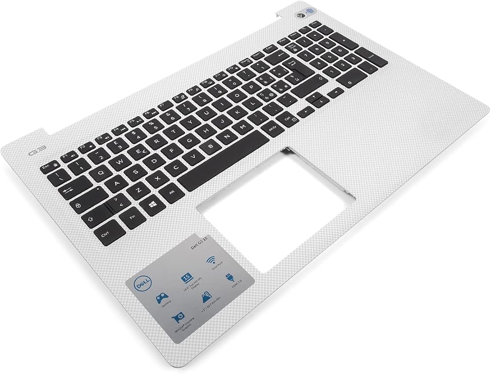 Dell G3-3579 Palmrest ITALIAN Keyboard 0Y192K 0PXRC6 White Renewed