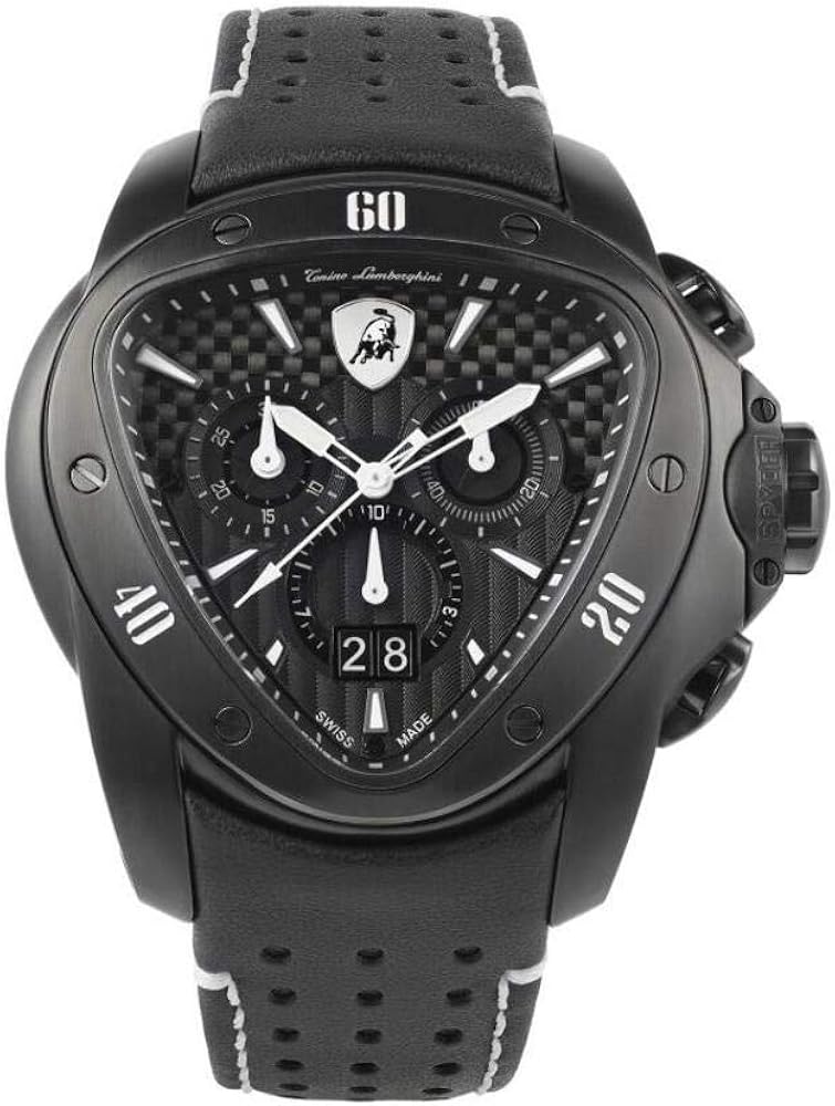 Tonino Spyder Montre chronographe PVD T9SD Noir Amazon.fr Montres