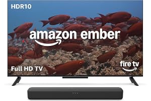 Amazon Ember 40" 2-Series with Fire TV (newest model) with Fire TV Soundbar