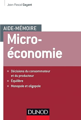 Download Aide-mémoire - Microéconomie PDF