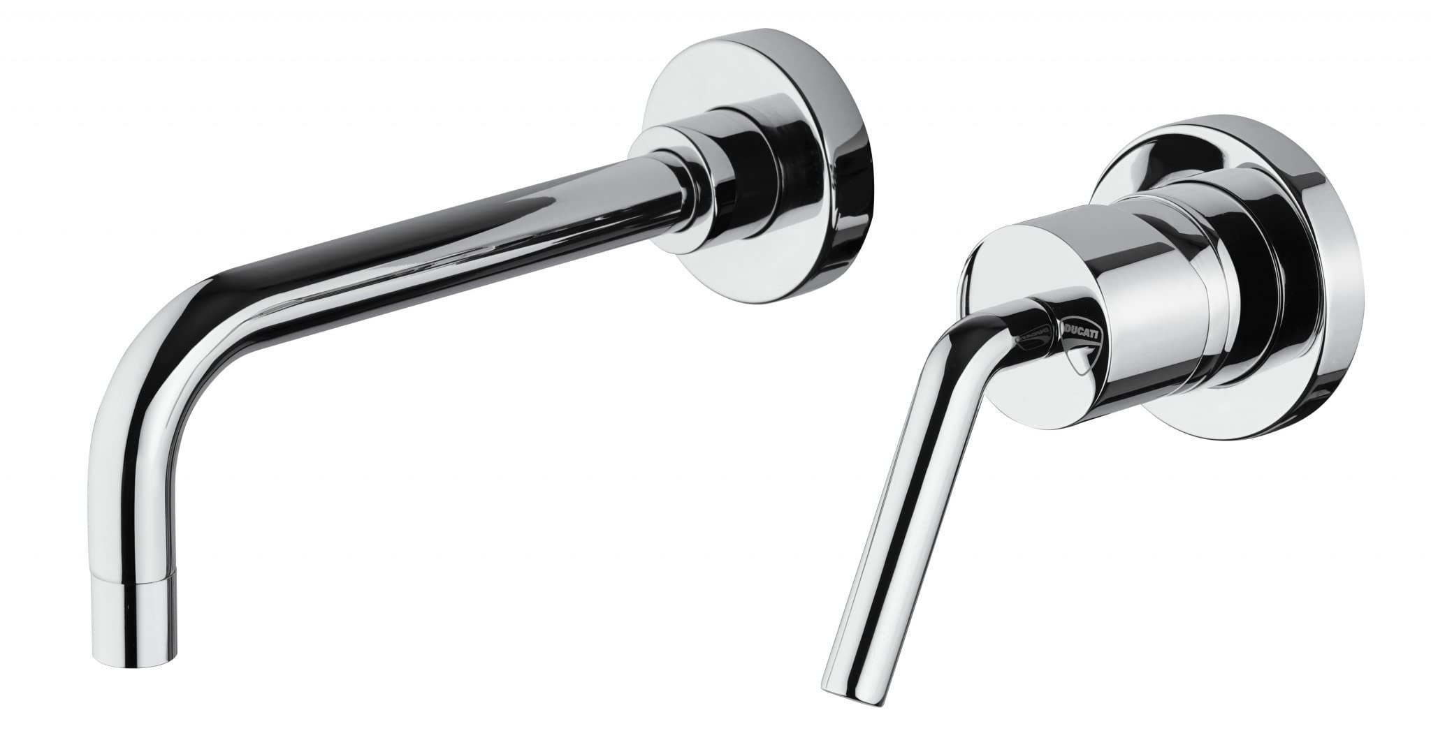 Ducati HD125 Chrome Wall Mounted Washbasin Mixer