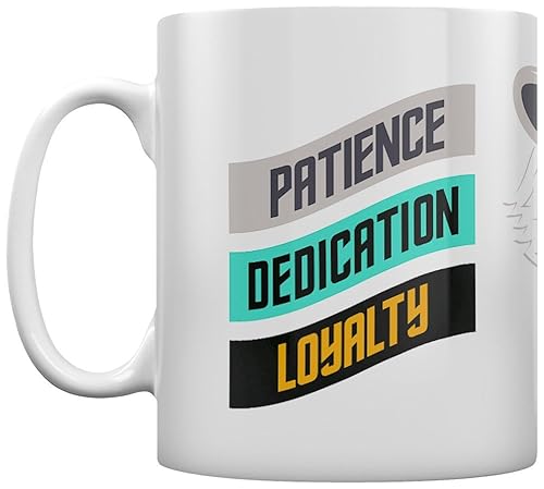 Pyramid International Harry Potter Ceramic Mug with Hufflepuff Badger and Character Traits in Presentation Box - Official Merchandise