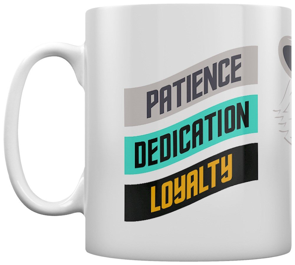 Harry Potter Ceramic Mug with Hufflepuff Badger and Character Traits in Presentation Box - Official Merchandise