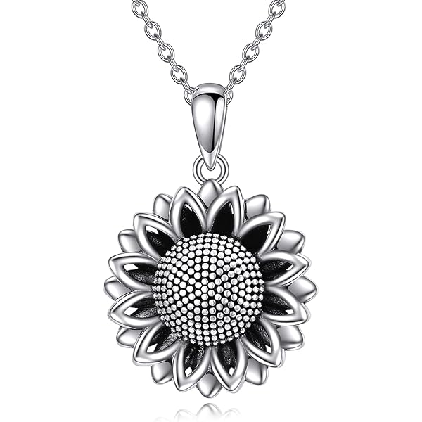 Amazon.com: KECHO 14K Gold Daisy Necklace for Women, Daisy Flower