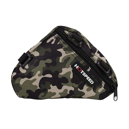 DProcZC Bicycle Frame Bag Outdoor Triangle Cycling Front Bag Durable Zipper Pack Mountain Bike Bicycle