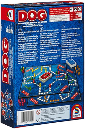 Schmidt Spiele 49201 Dog, Den letzten beissen die Hunde, Familienspiel – Bild 3