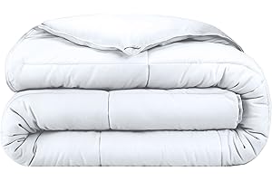 Bare Home Duvet Insert Comforter - Queen Size - Goose Down Alternative - Ultra-Soft - Premium 1800 Series - Hypoallergenic - 