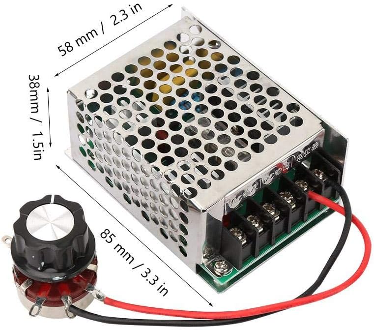 4KW DC Motor Speed Controller Switch Regulator Governor Single Phase 220V - Image 3