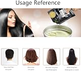 MQUPIN Instant Hair Dye Shampoo 10 Pcs Black 2-in-1 Natural Ingredients Lasts view 5
