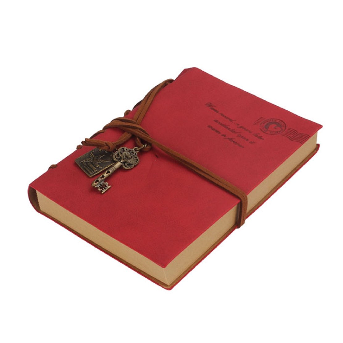 Page Retro Classic Vintage Leather Bound Blank Pages