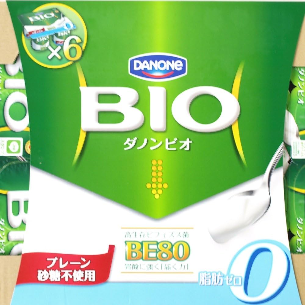 Amazon ダノンビオ Danone Bio プレーンヨーグルト 砂糖不使用 脂肪0 ゼロ 1800g 75g 4 6 ビオ Bio ヨーグルト 通販