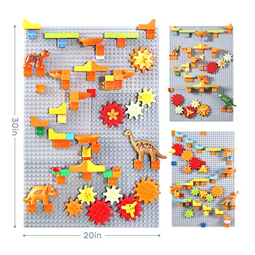 Marble Run Building Blocks Toys, Classic Big Blocks Compatible with All ...