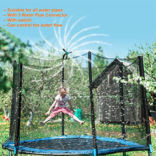Eloptop Outdoor Trampoline Waterpark Sprinkler Trampoline Water