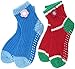 Debra Weitzner Womens Warm Slipper Socks Knitted Winter Socks with Grippers 6-pack
