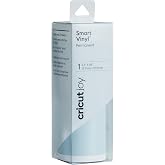 Cricut Joy Smart Permanent Vinyl, Powder Blue - 4ft Roll (5.5' x 48') | Glossy Finish - Compatible with Cricut Joy Machine, Matless cutting for long cuts (4ft shapes, 20ft repeated cuts)