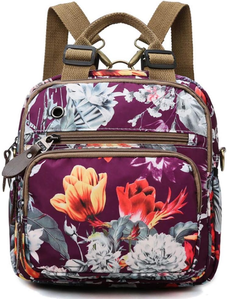 floral nappy bag