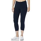 Jockey Women's Active Cotton Stretch Wide Waistband Capri Leggings