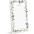 Bliss Collections To Do List Notepad, Greenery, Magnetic Weekly and Daily Planner for Organizing and Tracking Grocery Lists, Appointments, Reminders, Priorities and Notes, 4.5"x7" (50 Sheets)