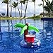 GoFloats Inflatable Pool and Hot Tub Drink Holders (3 Pack) (Choose - Unicorn, Flamingo, Palm Tree and More)