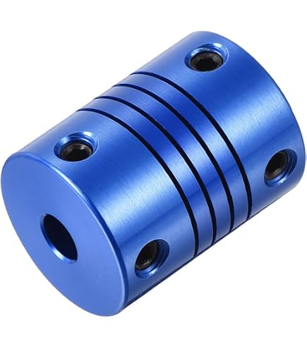 4 Pièces Raccord Arbre 5mm à 8mm Alésage Acier Inoxydable - Neuf