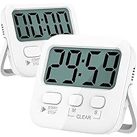 Timers, Kitchen Timer for Cooking, Digital Timer for Kids, Egg Timer, Magnetic Stopwatch Clock Timer for Classroom…