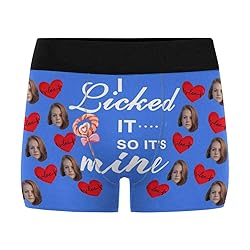 Personalized Boxer, Custom Funny Face Underwear