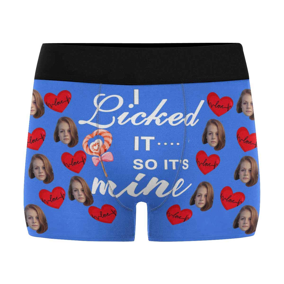 Personalized Boxer, Custom Funny Face Underwear