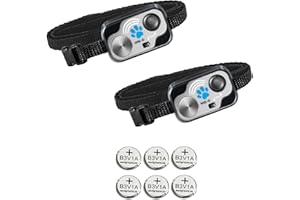 Genuine MS-5 Automatic Pet Door Collars from High Tech Pet Brand - Combo Pack or 2 Collars and 6 Free Batteries