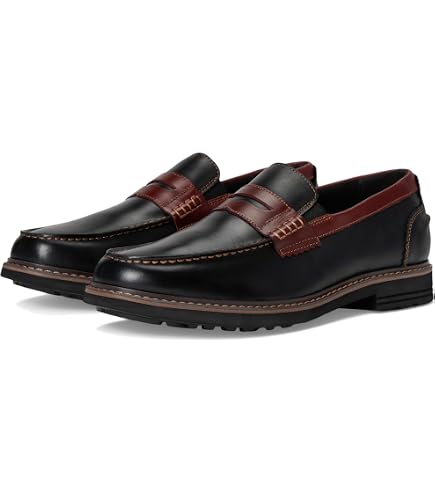 Amazon.com | Nunn Bush Drexel Moc Toe Penny Loafer with KORE
