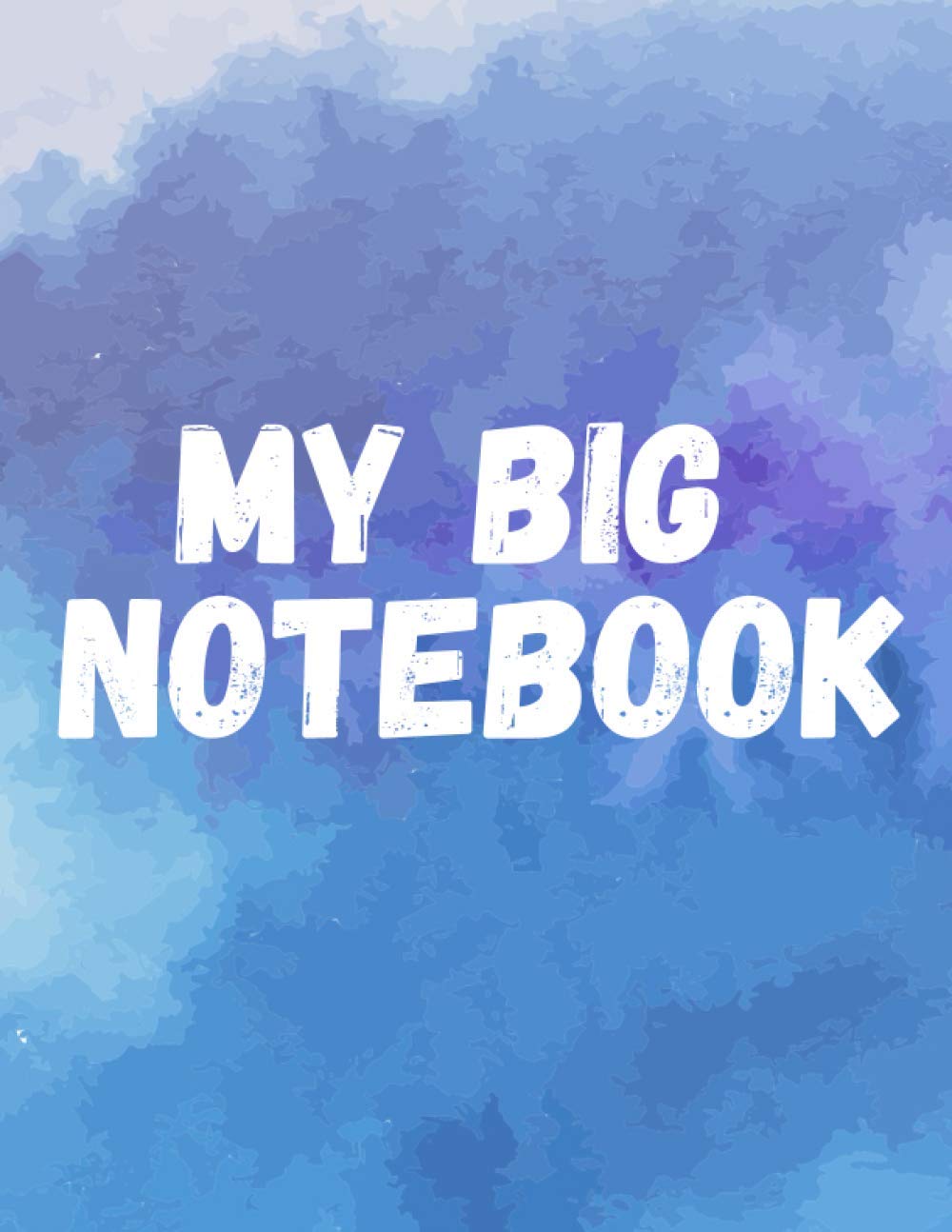 Large Notebook 600 Pages: Big Lined Notebook