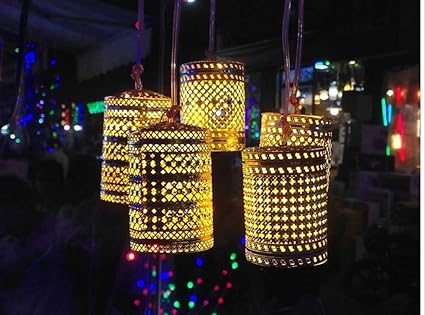 Buy Gold Decorative Lights For Home Decoration Pack Of 2 Online