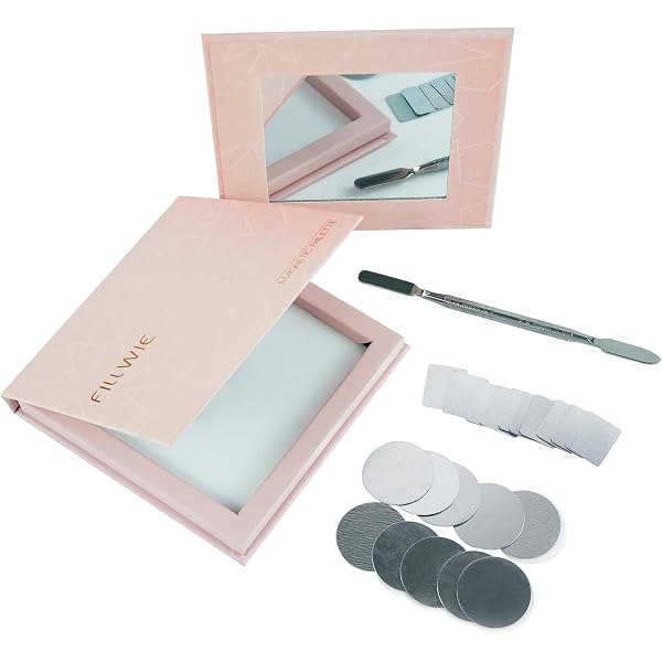 Tuoking Magnet-Makeup-Palette Mit Spiegel – Leere Palette Für Lidschatten & Puder