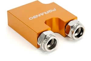 FQRANBO Transmission Thermal Bypass Valve For Dodge Ram 6.7L Cummins 68RFE or AISIN AS69RC Transmission 2013-on,Thermostatic Valve Replace 3100052392 68186711AA 68186711AB(Orange 2013-2018)