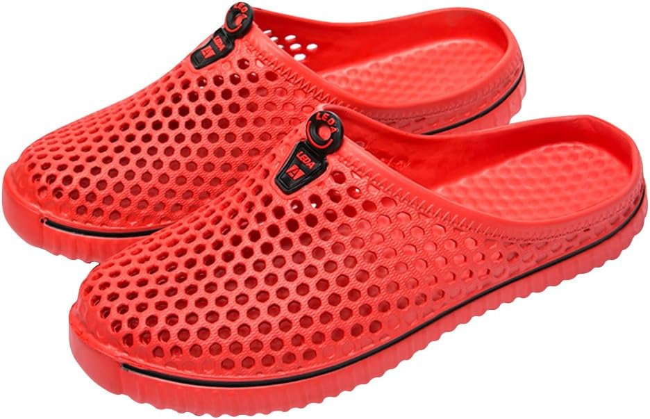 QIMAOO Flip Flops Thongs, Stylish Jelly Flat Sandals, Breathable Clog Shoes Beach Slippers, Summer Indoor and Outdoor Slide Shoes for Women Men Girls Boys