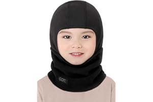GOT Sports Kids Balaclava Ski Mask - Winter Fleece Neck Warmer with Helmet Liner Hood for Boys Girls (Ages 3-6)