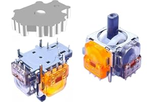 ElecGear 2x TMR Joystick and Desoldering Heating Plate Replacement for Xbox Series S/X Controller, TMR Hall Control Stick and Soldering Wick Repair Tools – (TMR-X1914)