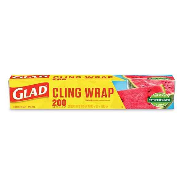 GLAD CLING WRAP 12RL/200FEET