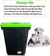 raxter Large 30L Pet Food Storage Container with Scoop Airtight Seal view 4