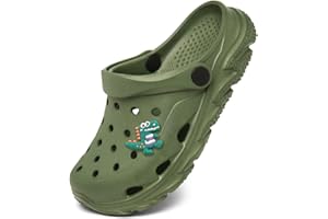 Nedaan Toddler Kids Clogs for Boys Girls Comfortable Slip on Sandals Beach Pool Slipper