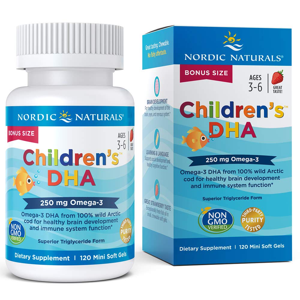 Children's Fish Oil Supplement for Healthy Cognitive