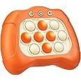 Acvens Fast Push Game,4 Mode,Sensory Toys,Fast Puzzle Game,ADHD,Pop Fidget Toys for Kids Age 6-12,Birthday Gifts for Girls and Boys (Orange)