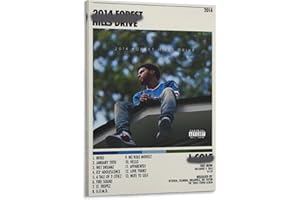 2014 Forest Hills Drive Album Poster J..Cole Cover Artistic Poster 20x30inch(50x75cm)