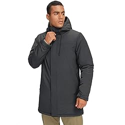 CAMELSPORTS Mens Winter Coats Long Warm Jacket with